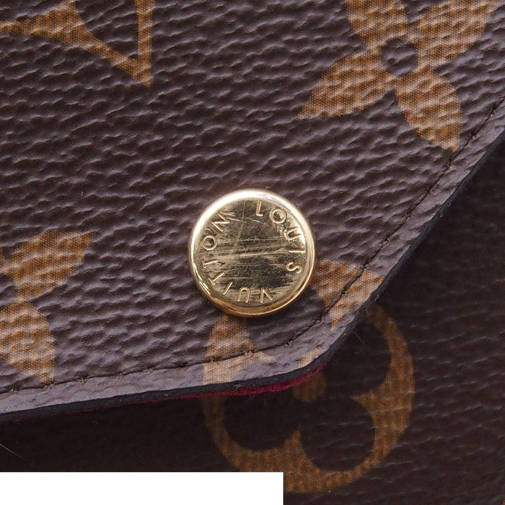 Louis Vuitton Pochette Felicie Brown Monogram Canvas Chain Wallet Shoulder Bag — view 8