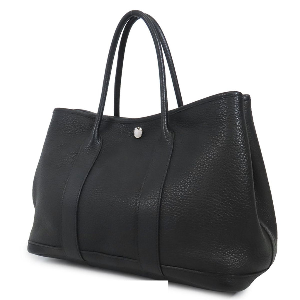 Hermes Garden Party TPM Black Silver Negonda Tote Bag — view 2