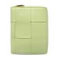 Bottega Veneta Bifold Wallet Leather Green Yellowgreen