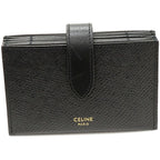 Celine Card Case Accordion Holder Calf Black 10 B693 bfp 38 no — view 4