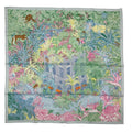 Hermes Scarf Carre 90 100% Silk Faubourg Tropical Multicolor
