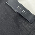 Gucci Shawl Scarf GG Logo Black — view 3