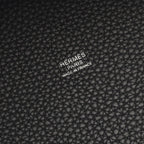 Hermes Handbag Picotin Lock MM Eclat Black Toffee Leather Brown — view 4