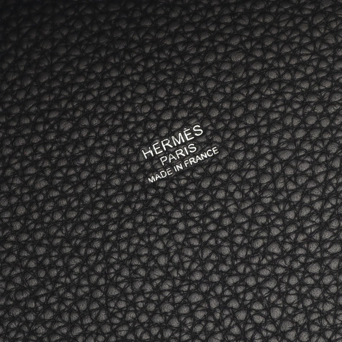 Hermes Handbag Picotin Lock MM Eclat Black Toffee Leather Brown — view 4