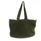 Bottega Veneta Webbing Camping Tote Hand Intrecciato Logo Khaki