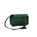 Gucci Marmont Quilted GG Canvas Green — view 2