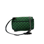 Gucci Marmont Quilted GG Canvas Green — view 2