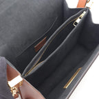 Louis Vuitton Shoulder Bag Dauphine MM Canvas Leather — view 3