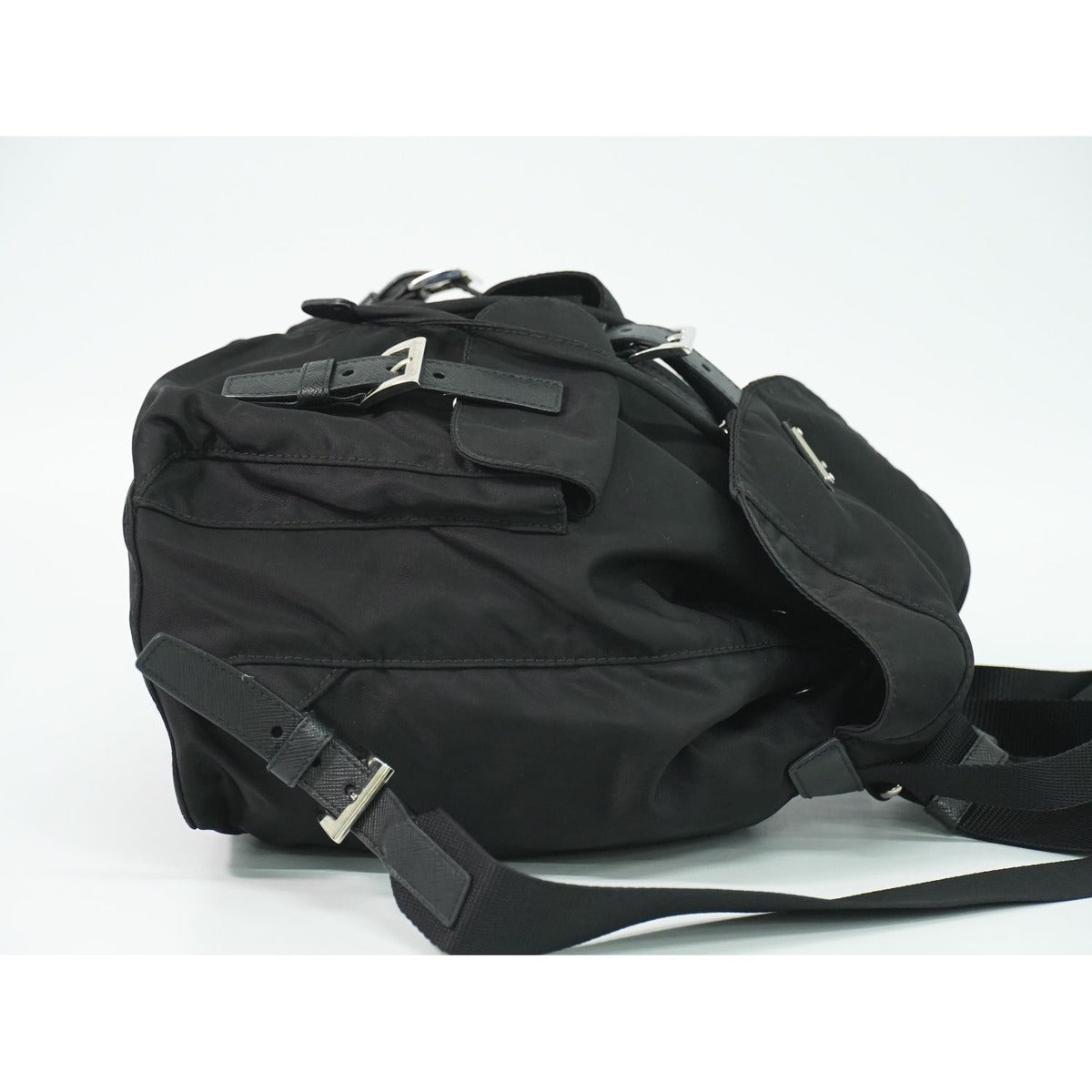 Prada Vela Backpack Nylon Black — view 5