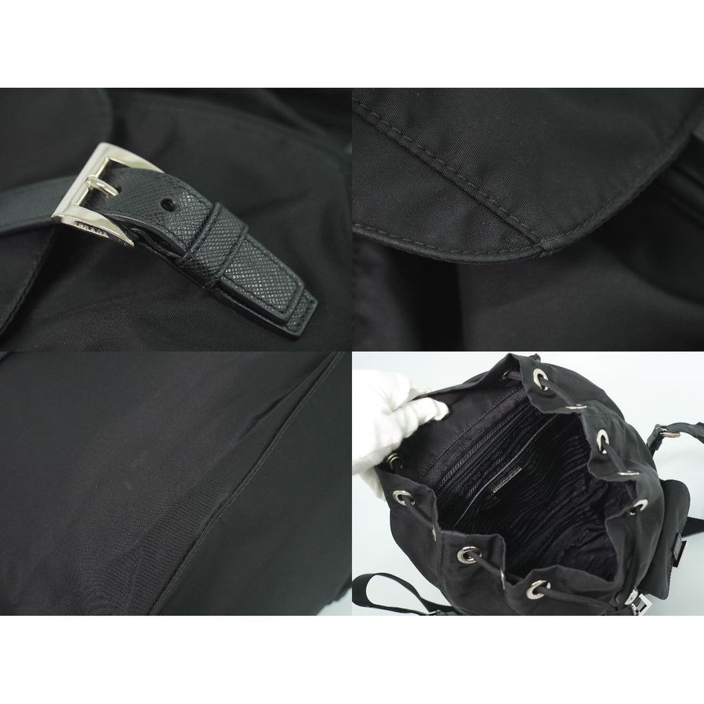 Prada Vela Backpack Nylon Black — view 7