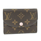 Louis Vuitton Porte-Monnaie Rosalie Coin Case Rose Velours Monogram