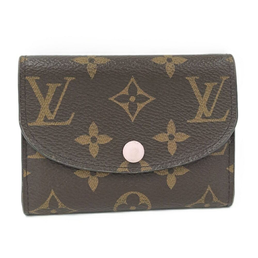 Louis Vuitton Porte-Monnaie Rosalie Coin Case Rose Velours Monogram
