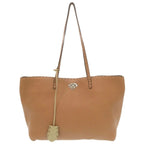 Fendi Selleria Carla Leather Brown Tote Handbag 0024