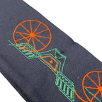Hermes Twilly Long a to Berlinne Blue Noir Black — view 4
