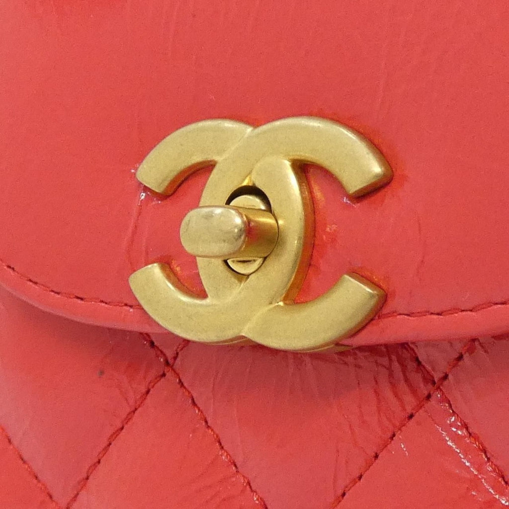 Chanel Bag Red Mat — view 4