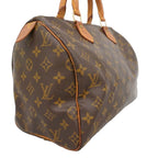 Louis Vuitton Handbag Monogram Speedy 30 Brown — view 2