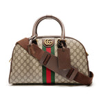 Gucci GG Supreme Duffle Boston Bag 2-Way