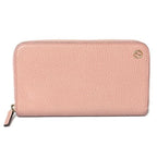 Gucci Wallet Long Petit Marmont Leather Light Pink Round Zipper