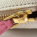 Prada Canvas Pink Cosmetic Pouch — view 6