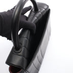 Chanel Handbag Mademoiselle Black Lambskin — view 6