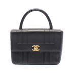 Chanel Handbag Mademoiselle Black Lambskin