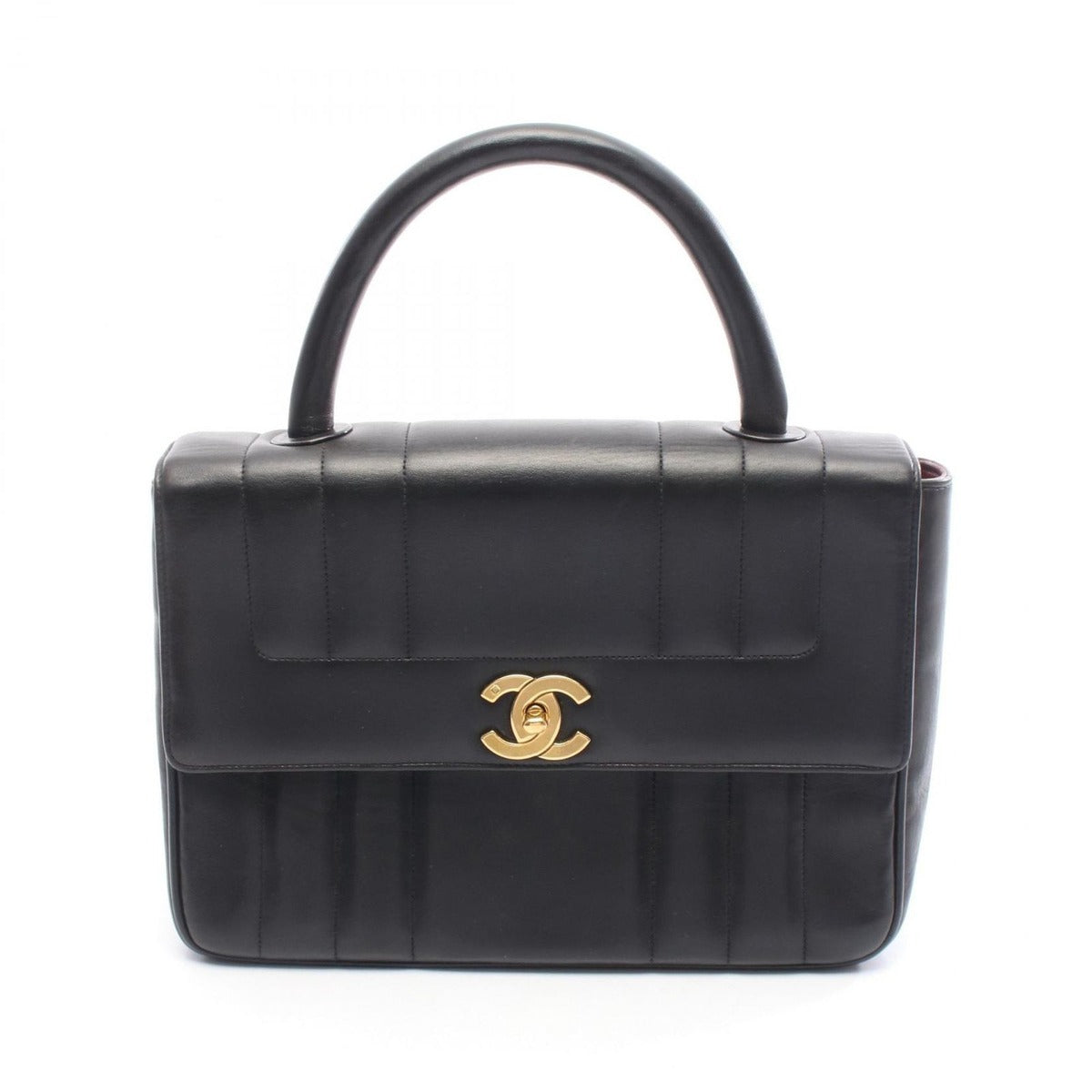 Chanel Handbag Mademoiselle Black Lambskin