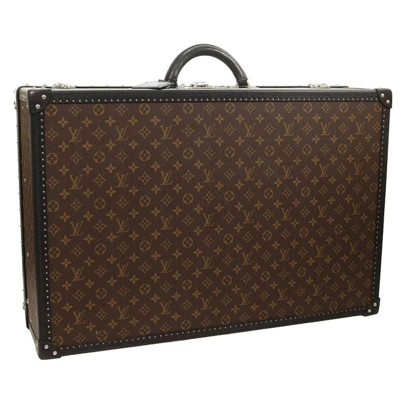 Louis Vuitton Arzeal 70 Monogram Macassar Trunk Case