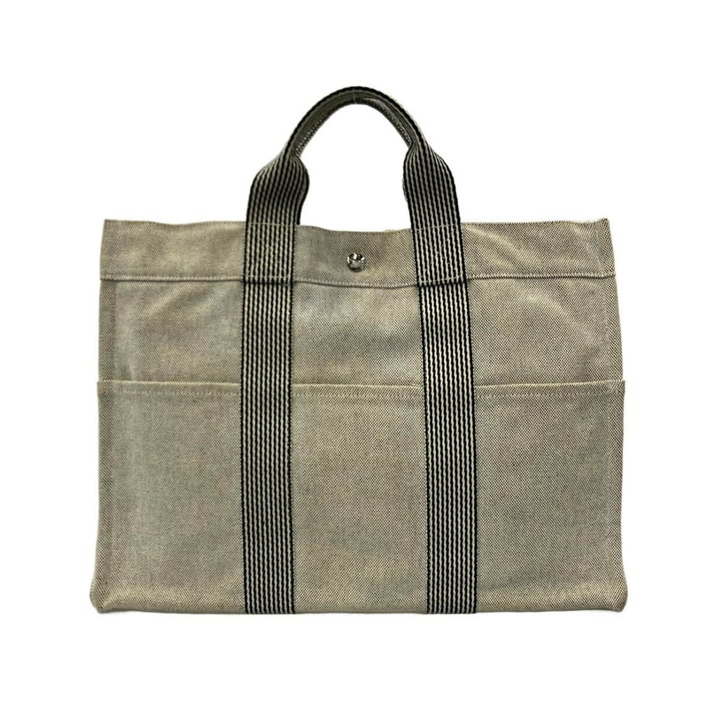 Hermes Tote Silver New Fourre Tout MM Gray — view 2