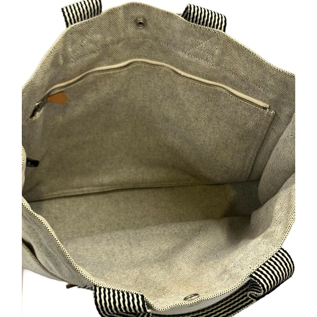 Hermes Tote Silver New Fourre Tout MM Gray — view 5