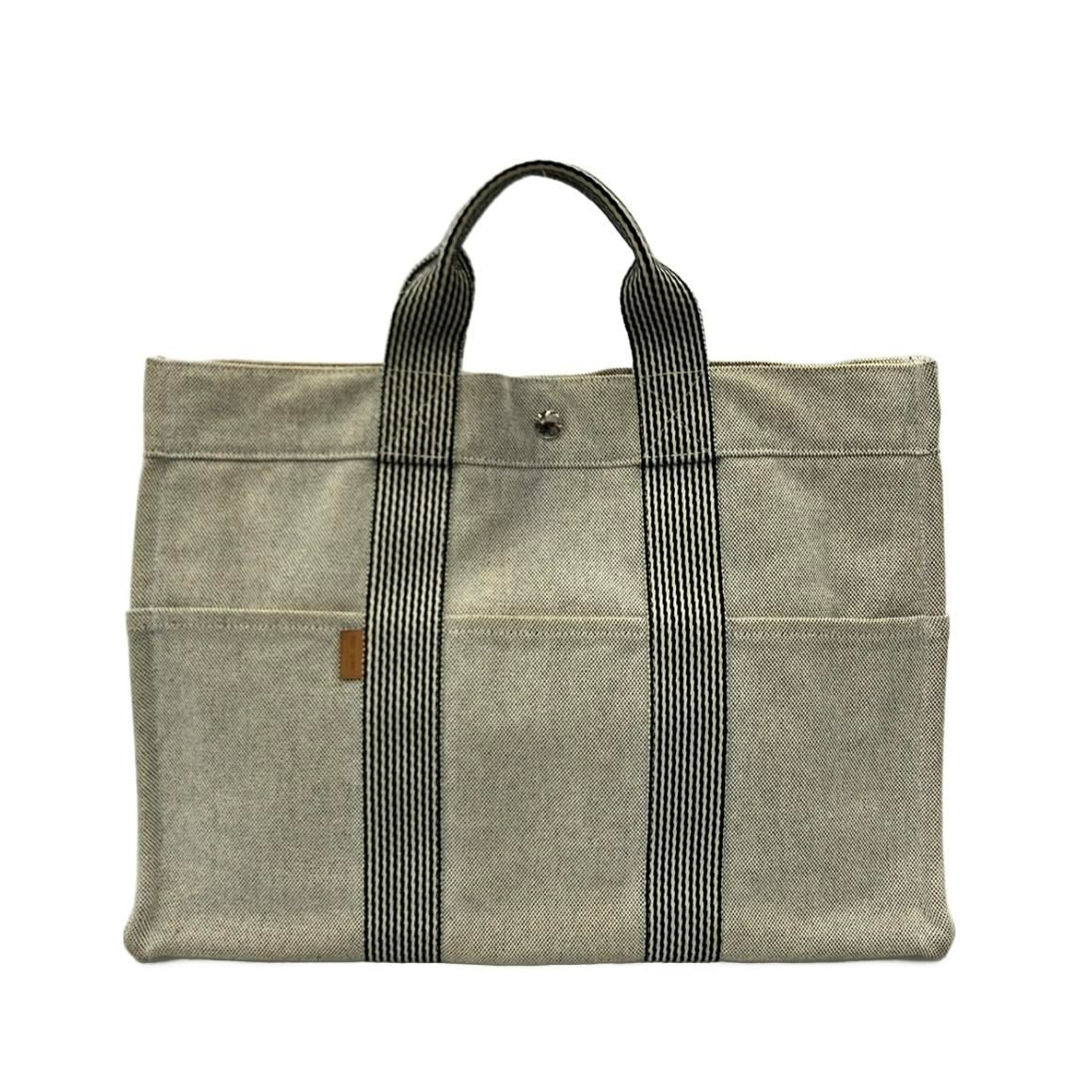 Hermes Tote Silver New Fourre Tout MM Gray