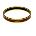 Hermes Enamel PM Cloisonne Red Bangle X