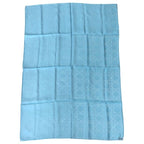 Christian Dior I631 Cannage Jacquard Stole Silk Large Light Blue Shawl — view 9