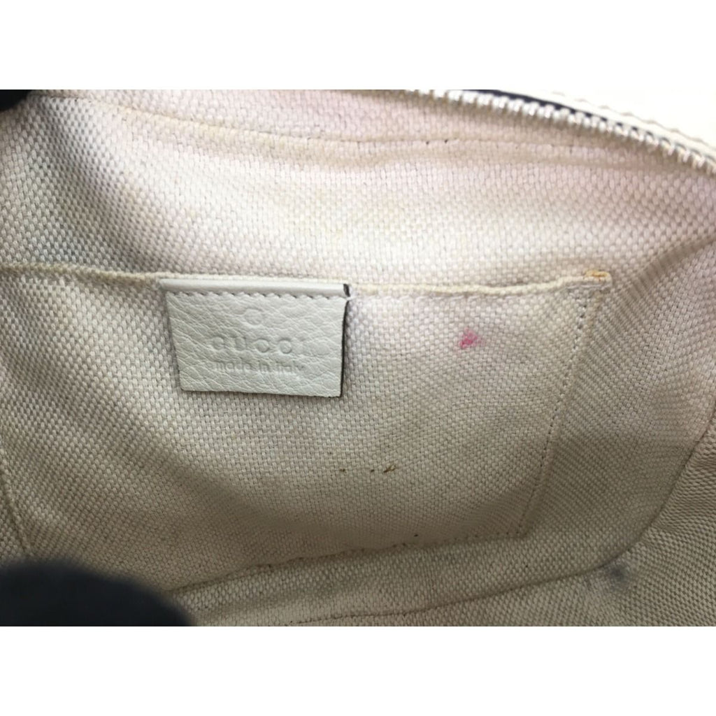 Gucci Soho Interlocking G Small Disco Bag Shoulder White — view 9