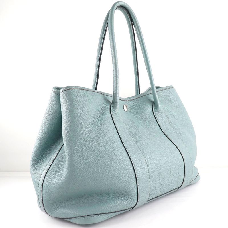 Hermes Garden Party PM Negonda Blue Run Light M Tote Bag — view 3