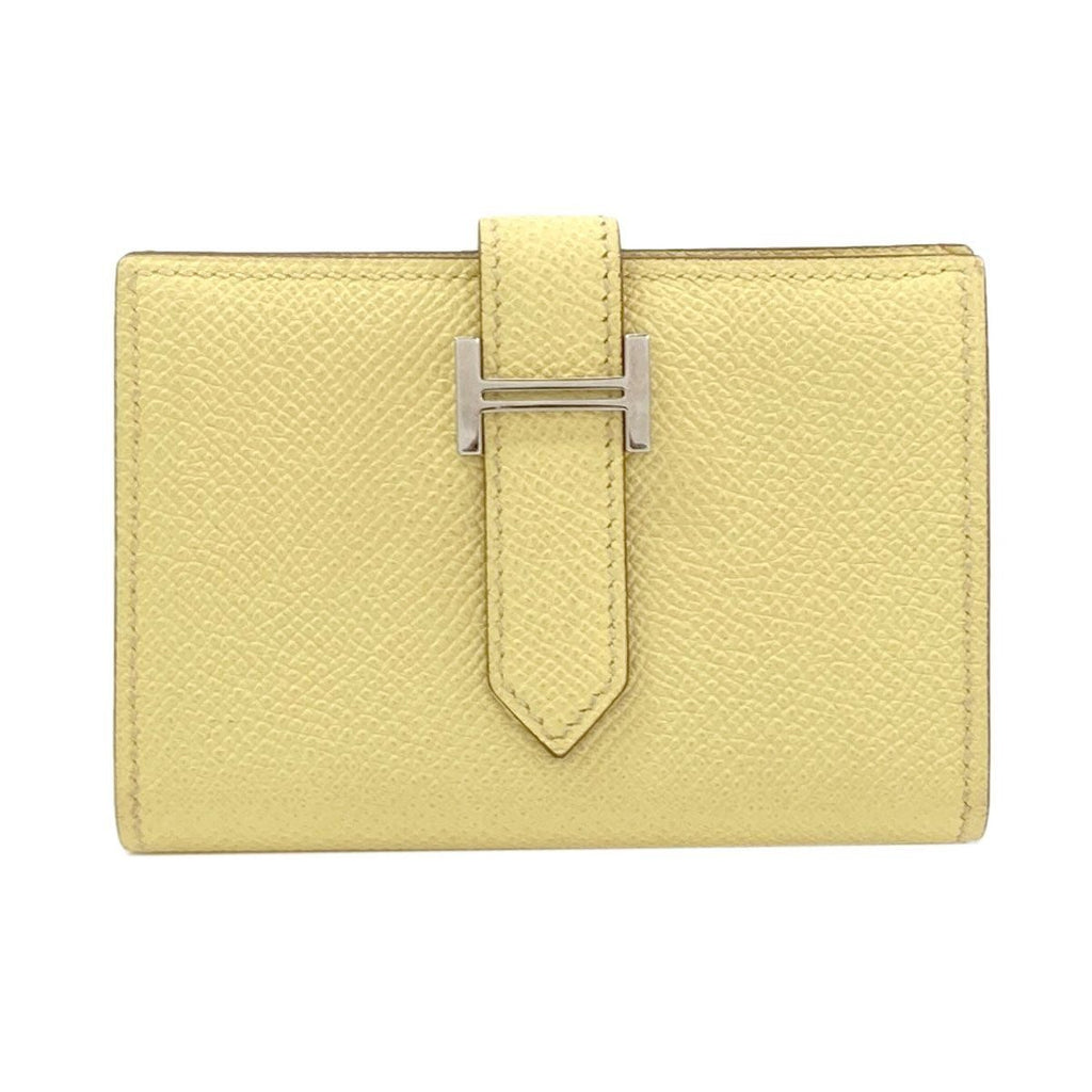 Hermes Bearn Mini Silver Coin Case Epsom