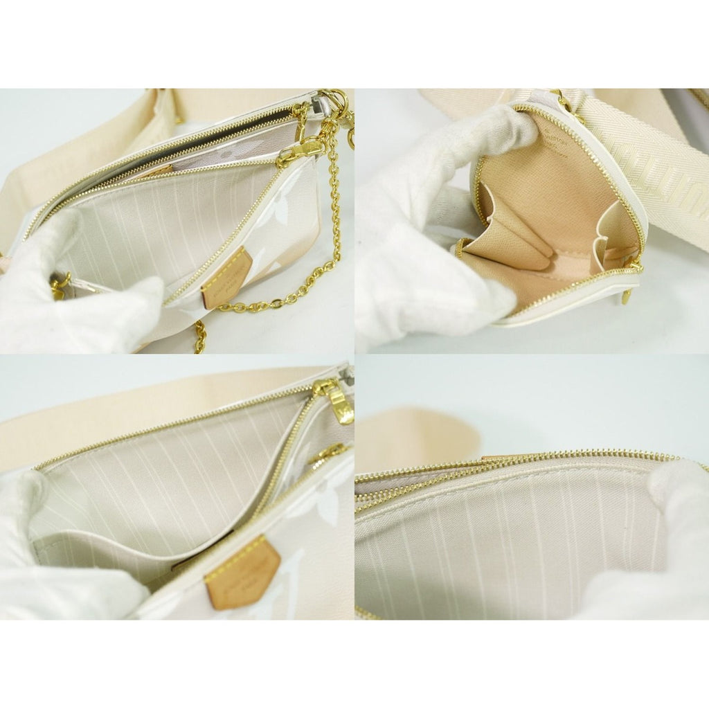 Louis Vuitton LV Multi Pochette Monogram Giant 2-Way Shoulder Bag Plume — view 8