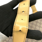 Gucci GG Supreme Shoulder Bag Yellow — view 8