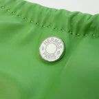 Hermes Pillow Pouch Silver Vert Yucca — view 4