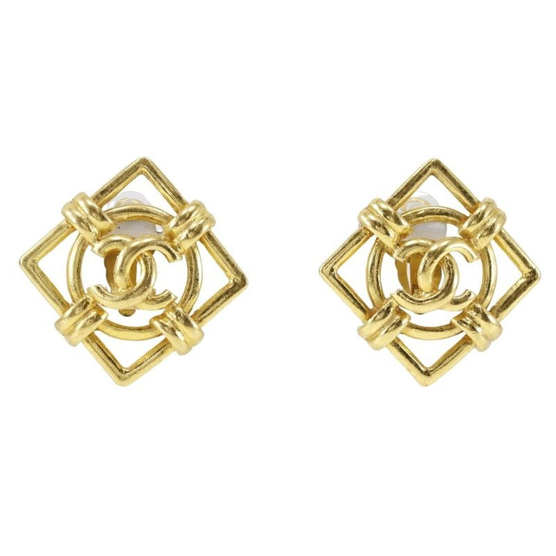 Chanel Gold Plated 29 18.7 g Earrings