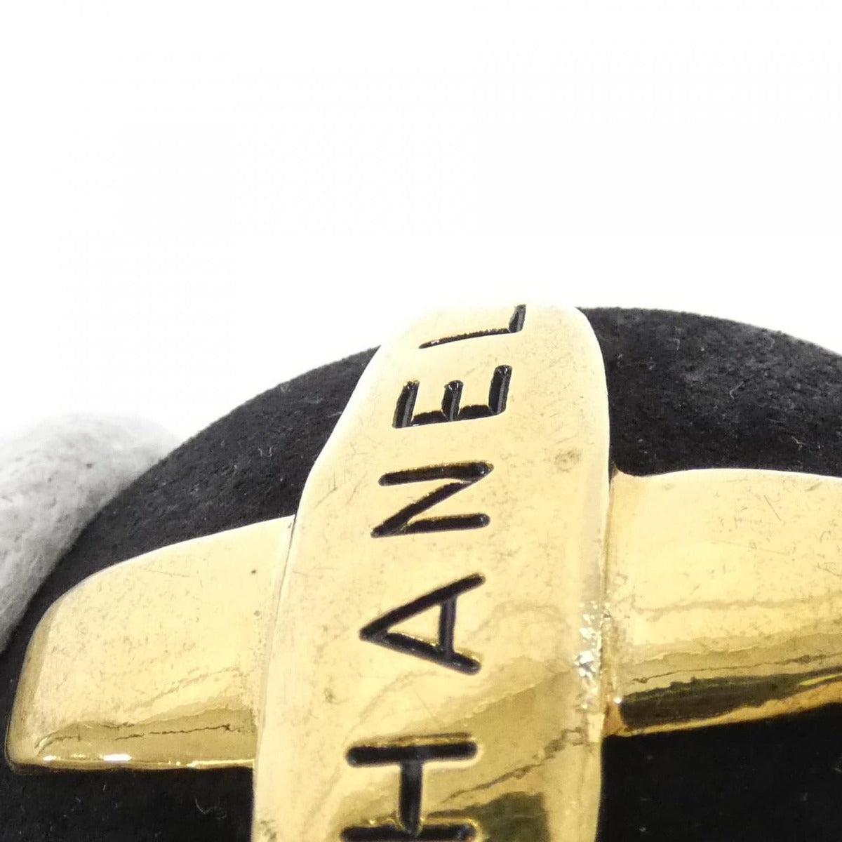 Chanel Vintage Earrings Black — view 3