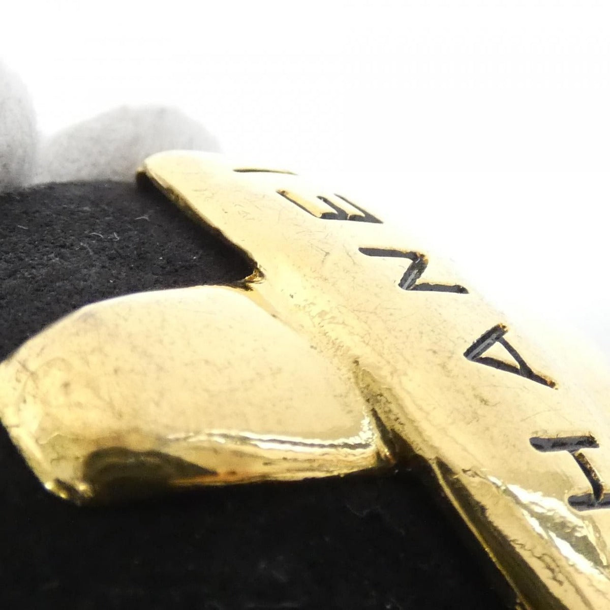 Chanel Vintage Earrings Black — view 4