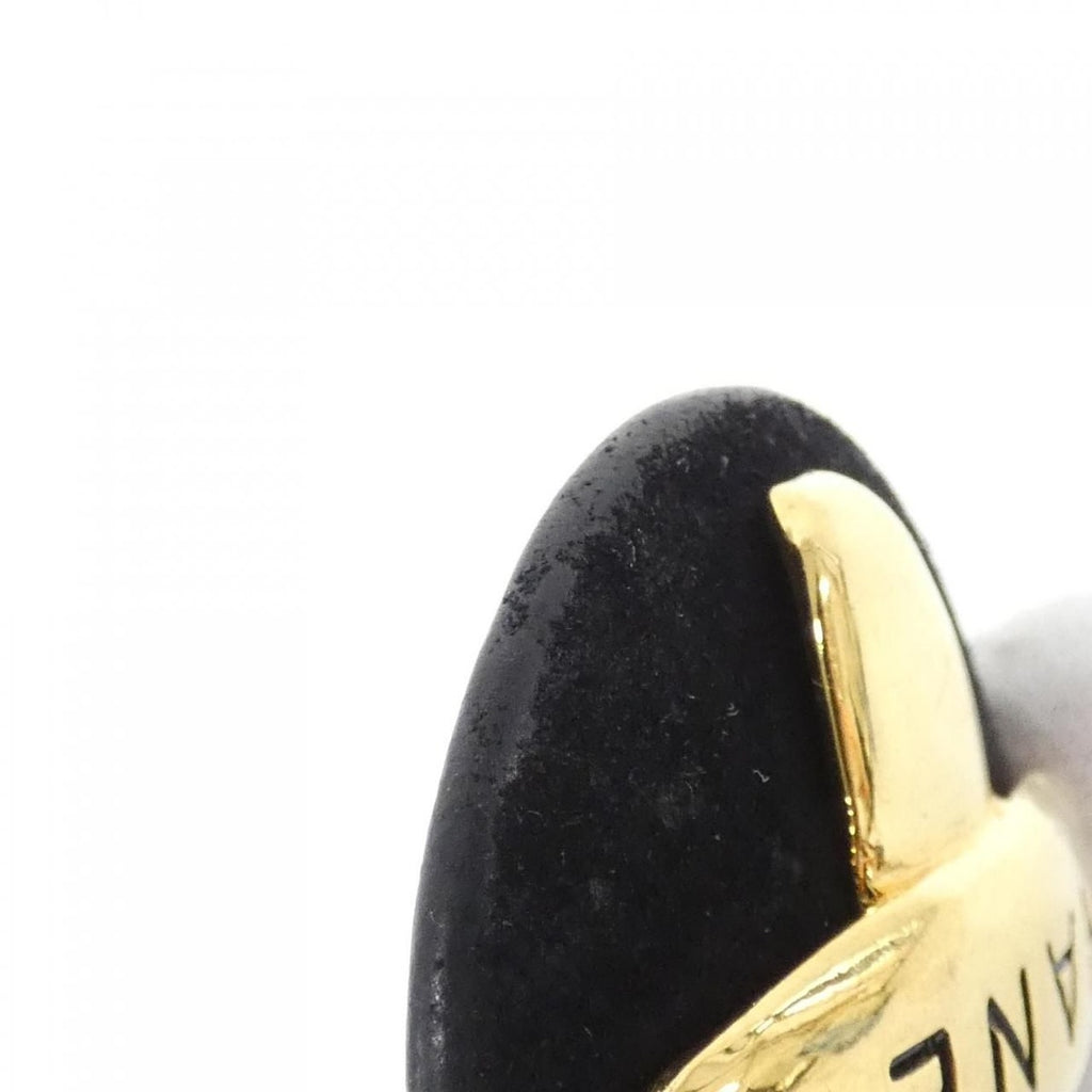 Chanel Vintage Earrings Black — view 7