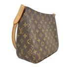 Louis Vuitton Shoulder Bag Monogram Looping Brown — view 2