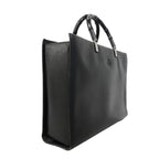 Gucci Handbag Bamboo 002 Leather Black Silver — view 2