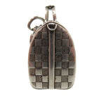 Louis Vuitton The Keepall Charm Damier Key Holder Metal Silver 1158 — view 2