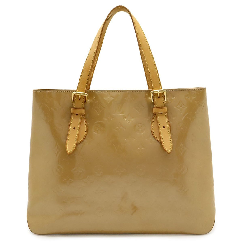 Louis Vuitton Monogram Vernis Brentwood Tote Shoulder Bag Enamel Patent Leather