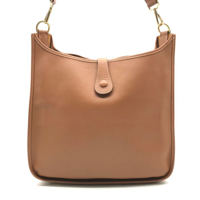 Hermes Evelyne I Gold Shoulder Bag Crossbody Brow — view 2