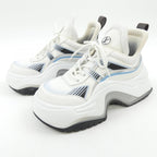 Louis Vuitton LV Aklite 2.0 Sneaker Black White Blue — view 3