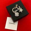 Chanel Coco Mark Star Flower Motif GP Rhinestone 23CS