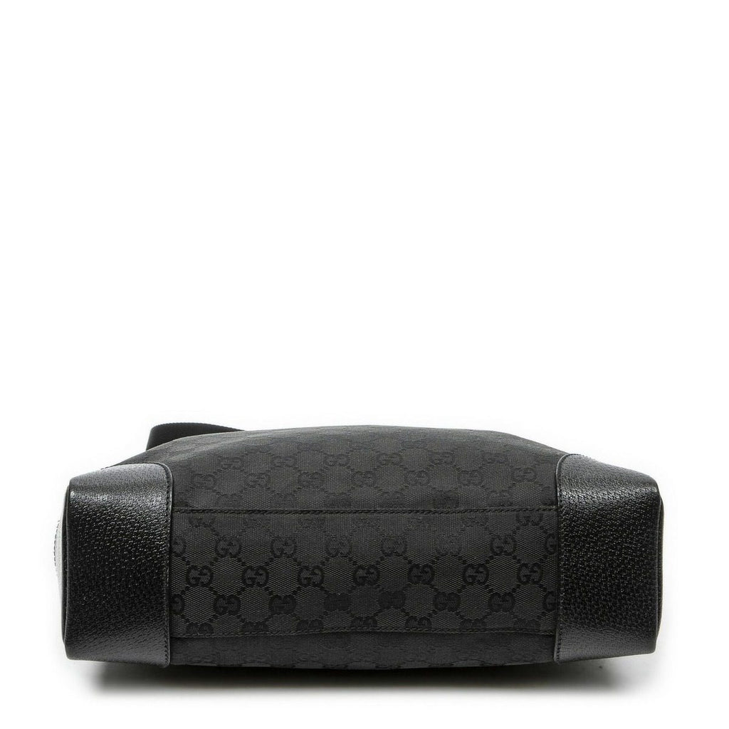Gucci Zip Messenger Black GG Canvas — view 6